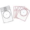 Learning Resources Orologi in Ardesia Bianca a Doppio Lato, 6 Anni +, Confezione da 10 Carte per Imparare l'ora analogica e Digitale, risorsa Scolastica di Matematica