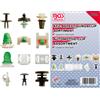 BGS technic BGS Assortimento di clip di fissaggio per auto per Audi / VW 160 pezzi - 9044