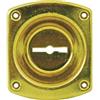 nextradeitalia 1 PZ MOSTRINA RETTANGOLARE DOPPIA MAPPA 32 CR OTTONE INCAVO MM 12 MM 46X30
