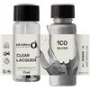 SD COLORS 1C0 - Vernice per ritocchi da 15 ML, colore argento (1 pezzo+lacco)