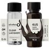 SD COLORS, colore marrone scuro 4U5, vernice per ritocchi da 15 ML, colore marrone scuro