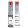 SD COLORS AKOYA LY7H - Penna per ritocchi con vernice per ritocco VW/Audi, 20 ML, colore argento