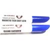 SD COLORS 12 ml Vernice Ritocco con Pennello e Vernice Trasparente - Magnetic Tech Grey (LS7H) - Compatibile con VW/Audi - Riparazione di Graffi, Scheggiature e Verniciatura