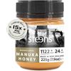 Steens Miele di Manuka - MGO 1122+ - Puro Miele Manuka grezzo 100% certificato UMF 24+ - Invasettato e sigillato in Nuova Zelanda - Manuka Honey - 225 g