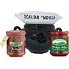 Generico Set nduja di Spilinga dolce + piccante + scaldanduja artigianale |