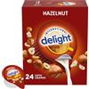 International Delight Crema di caffè single, nocciola, 24 pezzi