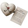 Xjdzineq Hug Symbolize Golf Companion - Marcatore per pallina da golf, per incoraggiamento durante i corsi impegnativi, regalo per golfisti