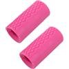 TOYANDONA Coperture per Maniglie per Manubri in Silicone 2 Unitá con Forma Ergonomica Antiscivolo per Allenamento a Casa e Sessioni di Fitness con Assorbimento Urti