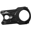 AZONIC | Stelo per bicicletta | MTB Downhill Freeride Mountainbike All-Mountain AM | Alluminio 6061-T6 lavorato CNC, diametro del morsetto 34.9mm, peso: 150g | Stelo The Rock Fat35 | Nero