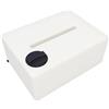 Varile NEO Serbatoio piatto, resistente al trasporto, adatto per alimenti, per barche, camper, rimorchi (bianco, 150 l)