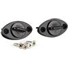 Tbest Tappo Scarico Acqua Gommone Barca,Kit di Tappi di Scarico per Kayak, 2 Pezzi Universal Kayak Boat Canoe Scupper Tappi Tappi di Tappi Tappi di Scarico Tappi di Ricambio Accessori Kayak