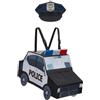 Baoblaze Costume di Halloween da Carnevale con Cappello, per Bambini dai 3 ai 6 Anni, Auto della Polizia