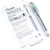 Pentel BG208 Slicci Metallic 0,8 mm inchiostro argento 12 pz