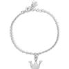 Mabina Gioielli - Bracciale Bambina - Bracciale argento con corona - 533603