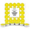 Zuvo Candele alla citronella (50 pezzi) - 4 ore di combustione, candele antizanzare alla citronella - 3,8 x 2,3 cm - 4 ore - Zuvo (4 ore, 50 pezzi), 90736C