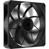 CORSAIR RS140 MAX Ventola PWM a Spessore Maggiorato da 140 mm - Pressione Statica Elevata - Struttura Polimerica Ai Cristalli Liquidi - Confezione Singola - Nero