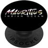 Cazpod Mauritius - Bandiera tipo W C25 PopSockets PopGrip Adesivo
