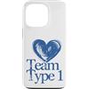 Diabetes Awareness Designs Custodia per iPhone 13 Pro Team Type 1 Supporto per la sensibilizzazione al diabete