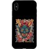 TOKYO WAVES Oni Mask Designs Custodia per iPhone XS Max Maschera giapponese del diavolo Yokai del diavolo Hannya Giappone Oni