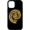 Sacred Geometry Fibonacci - Gifts & Appa Custodia per iPhone 12/12 Pro Fibonacci Spiral Ratio Matematico Matematico Geometria Sacra