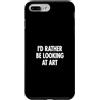 Museum Curator Museum Designs Custodia per iPhone 7 Plus/8 Plus ID piuttosto guardare l'arte
