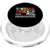 Funny Truck Driver Trucker Apparel Vintage Trucker Noun Funny Truck Driver PopSockets PopGrip per MagSafe