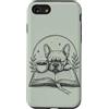 French Bulldog Coffee Book Lovers Readin Custodia per iPhone SE (2020) / 7/8 Bulldog francese Book Lover Coffee Reader Dog Lover