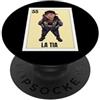 Funny Mexican Designs for Family Funny Mexican Design for Aunt - La Tia Cool PopSockets PopGrip Adesivo