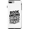 Reading Father Bookworm Dad Literature L Custodia per iPhone 7 Plus/8 Plus Libro papà perso in storie trovate nel lettore di vita