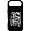 Lincoln Motorcycle Patriotic Merch Store Custodia per iPhone Air Abraham Abe Lincoln Bandiera USA Biker Americano 4 luglio