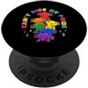 Magliette Lgbtq: Axolotl Gay, Lesbiche, Vivi Con Orgoglio Lgbtq Axolotl Arcobaleno Gay Lesbiche PopSockets PopGrip Adesivo