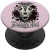 Vet School Future Vet Tech Student Veter Futuro veterinario gotico canino teschio veterinario studente veterinario PopSockets PopGrip Adesivo