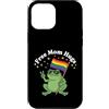 Proud Ally Frog Free Mom Hugs Tees Custodia per iPhone 12 Pro Max Mamma Gratis Abbraccia LGBTQIA+Ally Pride Month Frog