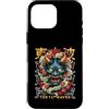 TOKYO WAVES Oni Mask Designs Custodia per iPhone 16 Pro Max Maschera giapponese del diavolo Hannya giapponese Oni Maschera Yokai Oni