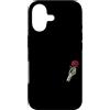 Skeleton Hand Holding Red Rose Flower Gr Custodia per iPhone 17 Scheletro gotico rosa fiore punk vintage horror grafica