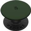 VerdeOlivaScuro Verde Oliva Scuro Peace PopSockets PopGrip Adesivo