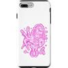 generic Custodia per iPhone 7 Plus/8 Plus Disegno di carattere alla moda Gyaru Kawaii Y2K rosa