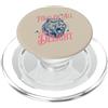 Sarcastic Feral Critter Delight Humor Vi Divertente sarcastico Capibara Prima di tutto Io sono una delizia retrò 90 PopSockets PopGrip per MagSafe