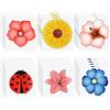 Zngou 30 trappole per mosche per finestre, adesivi per mosche, girasole, fiori, finestre, mosche, frutta, mosche, acchiappamosche, trappola per mosche, mosche, mosche, mosche, mosche, insetti, insetti e