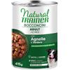 Natural Trainer Dog Adult Medium/Maxi Bocconcini cotti al vapore 415 gr Agnello - Cibo umido per cani - 1° ORDINE? 20% di sconto SU BRAND ESCLUSIVI, codice BZR20