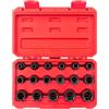 Tekton SID92321 Set di chiavi a bussola a 6 punte Impact da 1,2 cm, 17 pezzi (8-24 mm)