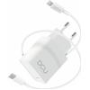 Dcu Tecnologic Caricatore Usb Tipo C Pd + Cavo Mfi A -c 18w Bianco Bianco Taglia Unica