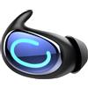 Avizar, auricolari per il sonno mono sottili Bluetooth con riduzione ENC, blu