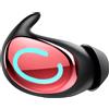 Avizar, auricolari per il sonno mono sottili Bluetooth confortevoli e puliti, rosso
