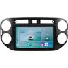 Happiq Autoradio con Bluetooth e CarPlay per VW Tiguan 1 NF (2006-2016) - Compatibile con Apple e Android - Impianto stereo con sistema di navigazione - 1 GB di RAM, 32 GB di memoria