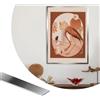 ZOWZOW Bordatura adesiva 10 m x 6,4 mm, profilo in PVC impermeabile per muri, finestre, specchi, mobili, piastrelle - Grigio decorazione fai-da-te