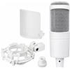 Audio-Technica AT2020 CWH microfono a condensatore cardioide bianco pacchetto...