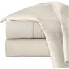 pointehaven 620-qbn 620TC Long Staple Cotton Deep Pocket Oversized Sheet Set, Bone, Queen
