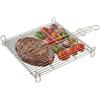 Amig - Griglia per Barbecue - 40 x 40 cm - Realizzata in Acciaio Resistente alla Corrosione - Girata Uniforme Ideale per Arrostire Carni e Verdure - MOD. AM24