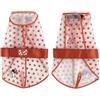 Minnie Mouse Impermeabile per Cane Rosso M